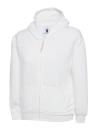UC506 Children's Classic Full Zip Hooded Sweatshirt White colour image